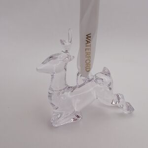 Waterford Crystal Mini Reindeer Ornament